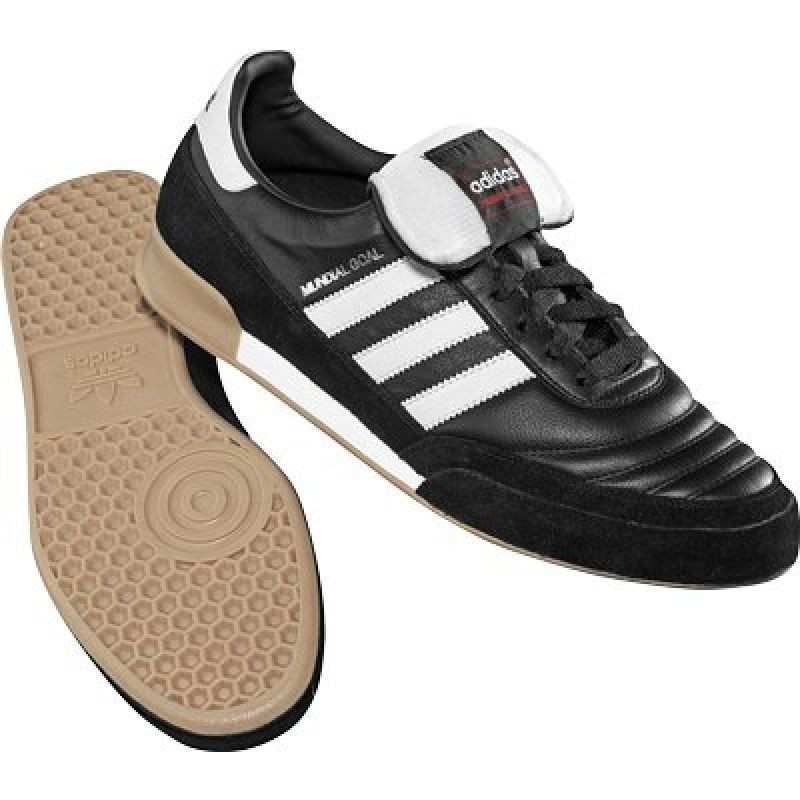 Unisex sálová obuv Mundial Goal IN 019310 čierno-biela - Adidas 41.5 černo - bílá