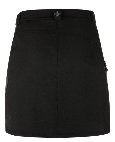 Dámská outdoorová sukně Ana-w černá - Kilpi Velikost: 36/S, Barvy: černá