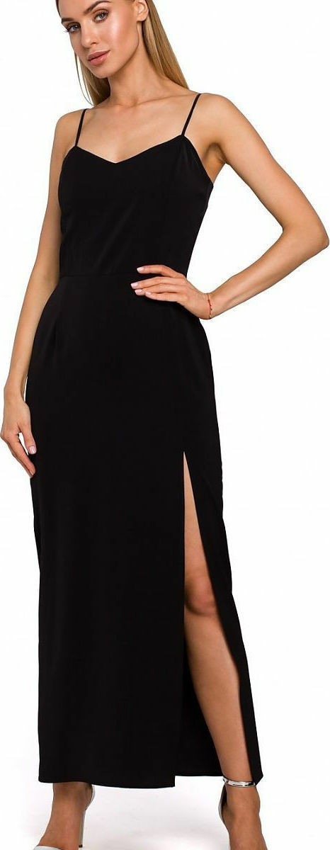 Dámské šaty model 18293041 černá - Moe Velikost: M-38, Barvy: černá