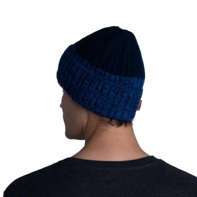 Unisex pletená fleecová čepice Igor 1208507791000 tm. modrá - Buff one size (obrázek 3)