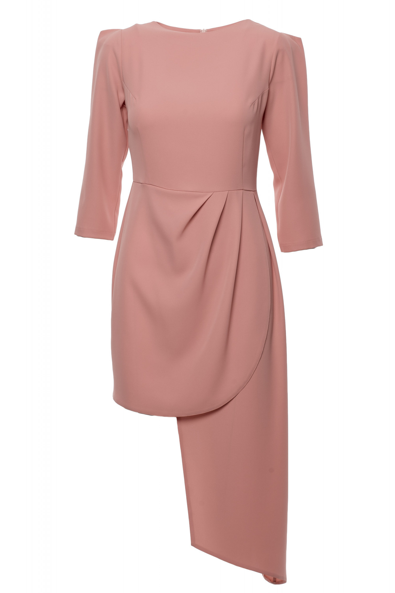 Dámské šaty K047 růžová - Makover XL