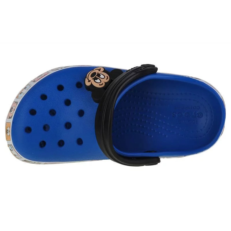Dětské žabky FL Mickey Mouse 207718-4JL modrá vzor - Crocs  tmavě modrá - vzor 23-24