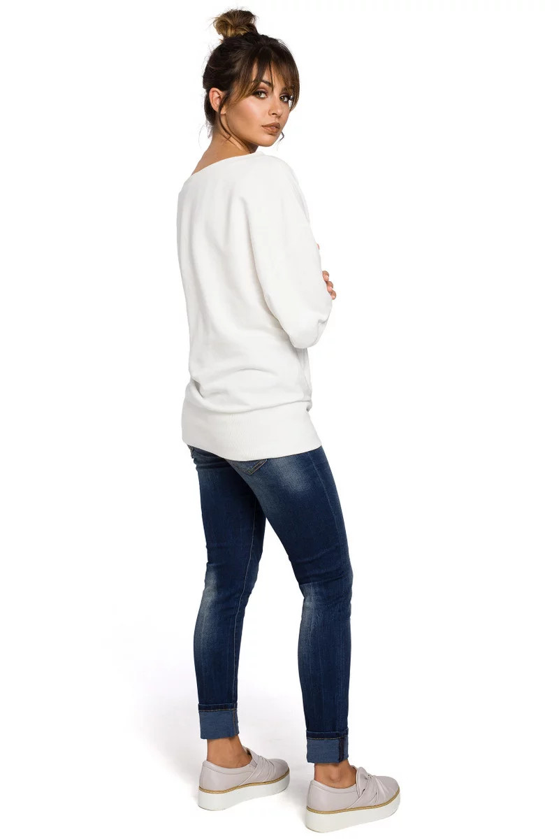 Dámská halenka B048 ecru - BeWear  L/XL (obrázek 4)
