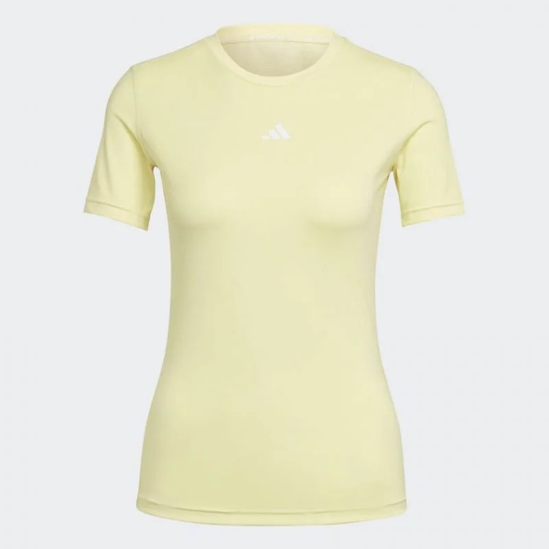 Dámské tréninkové tričko HN9081 Žlutá - Adidas žlutá XS (obrázek 6)