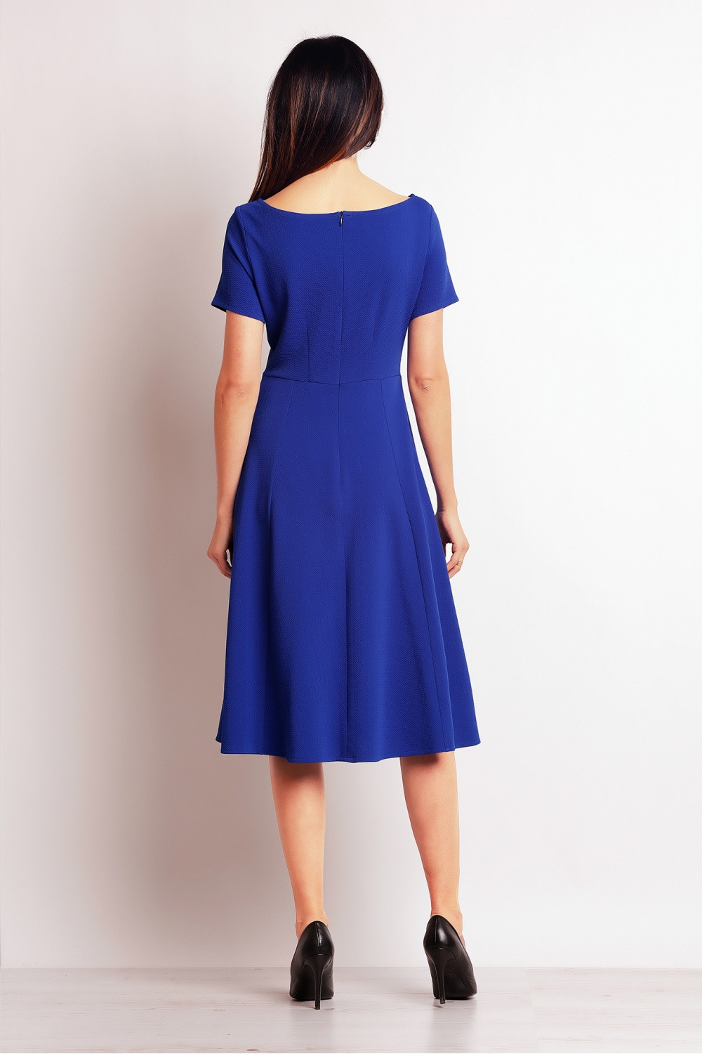 Dámské denní šaty model M099 nebesky modrá - Infinite You S