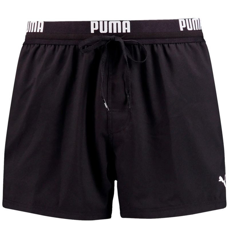 Pánské plavecké šortky Logo Short Lenght M 907659 03 černá - Puma XXL
