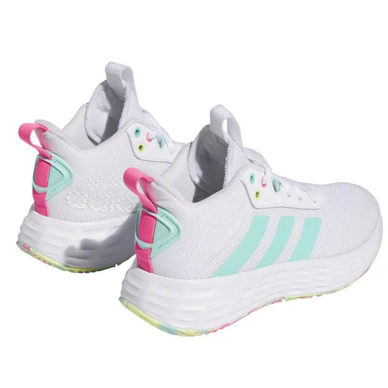Junior Basketbalová obuv / tenisky Ownthegame 2.0 Jr IF2696 Bílá mix - Adidas bílá-mix barev 37 1/3 (obrázek 4)