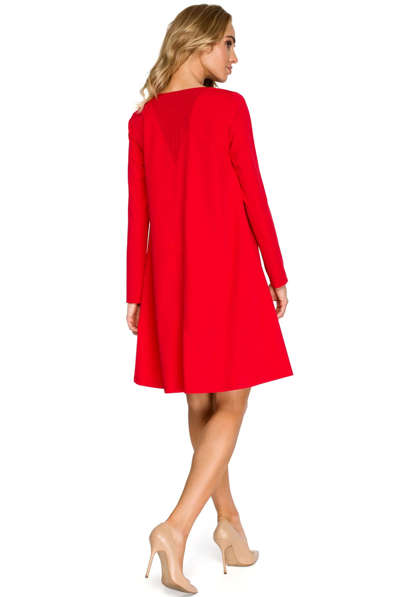 Dámské šaty S137 červené - Stylove XL (obrázek 5)