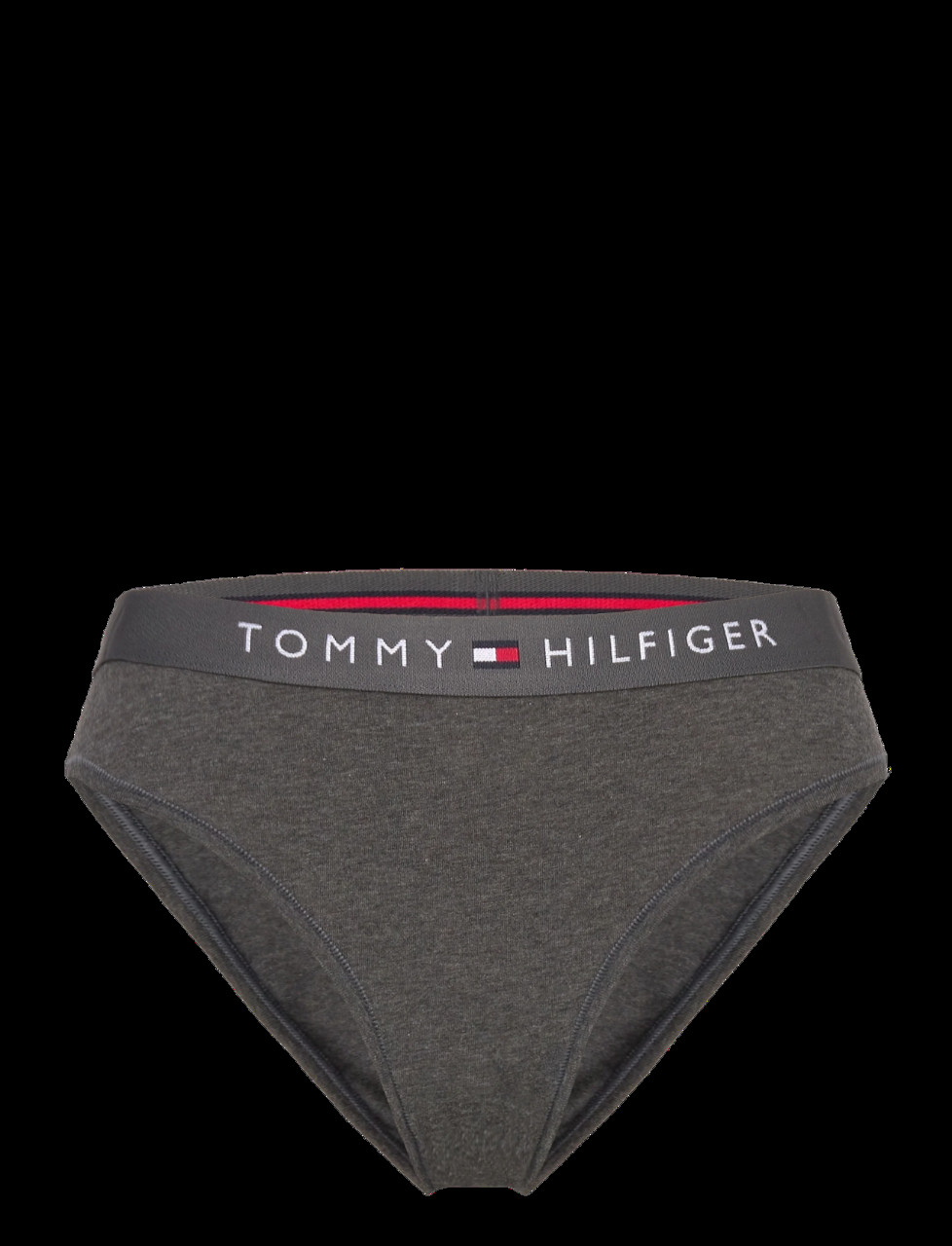 Dámské kalhotkyUW0UW04145 P5Q tm. šedé - Tommy Hilfiger L