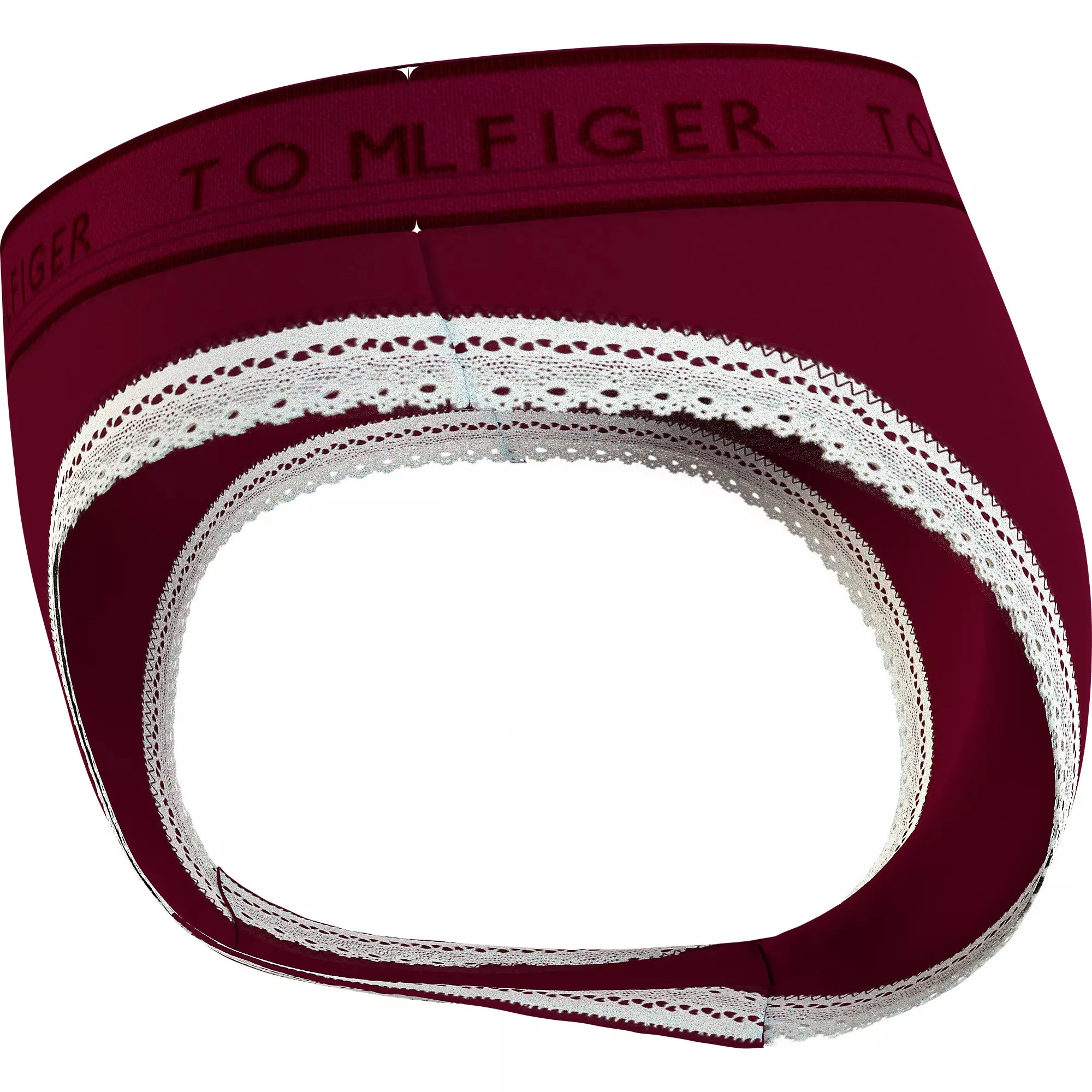 Dámské kalhotky BIKINI UW0UW04813 VLP vínové - Tommy Hilfiger L (obrázek 6)