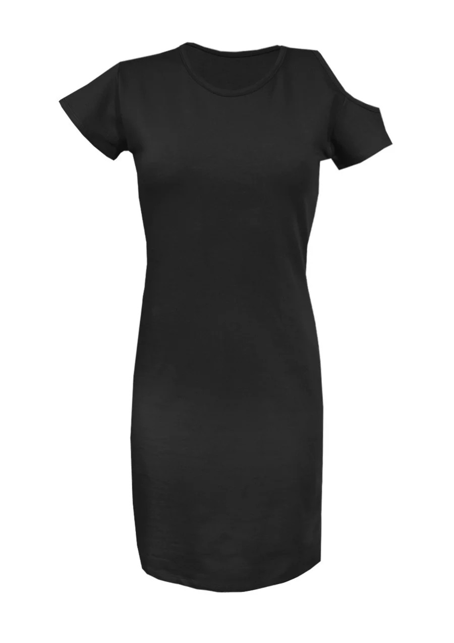 Dámská noční košilka Slip Esi černá - DKaren XXL (obrázek 4)