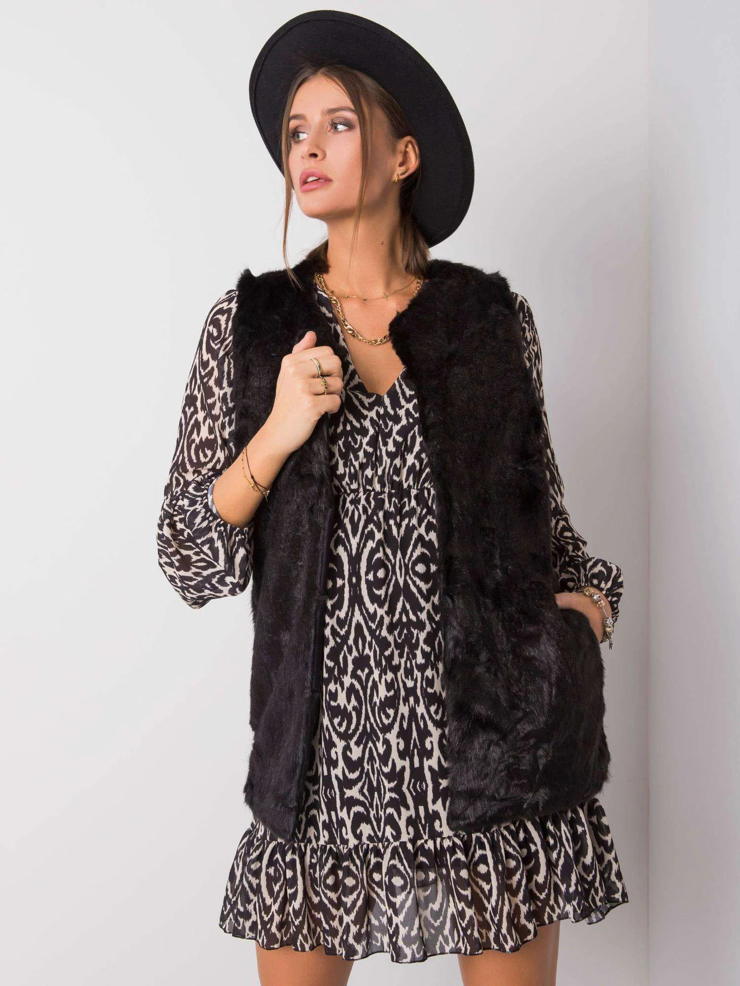 Dámska vesta AT KZ 4102 1.20P Black - FPríslušenstvo L/XL černá