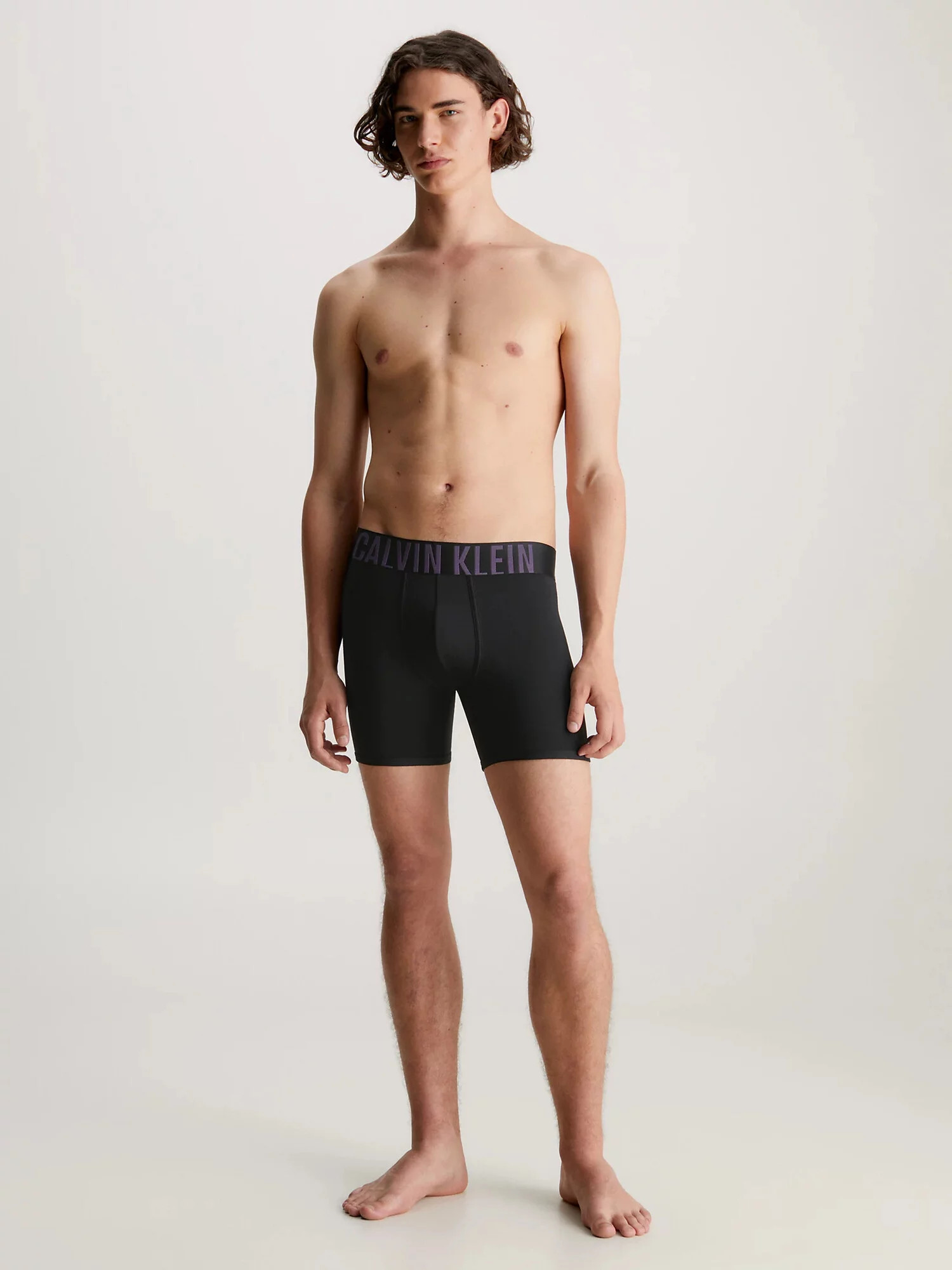 Pánské boxerky 000NB2603A GXL černé - Calvin Klein M (obrázek 4)