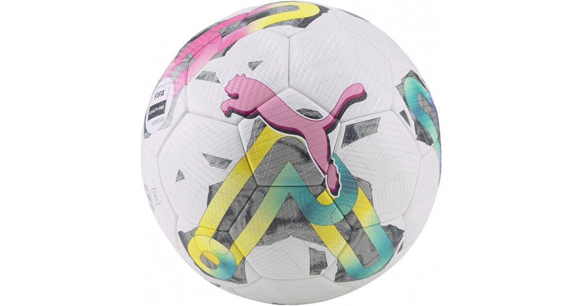 SPORT Fotbalový míč Orbit 2 TB FQP 083775 01 Bílá mix - Puma bílá-mix barev 5