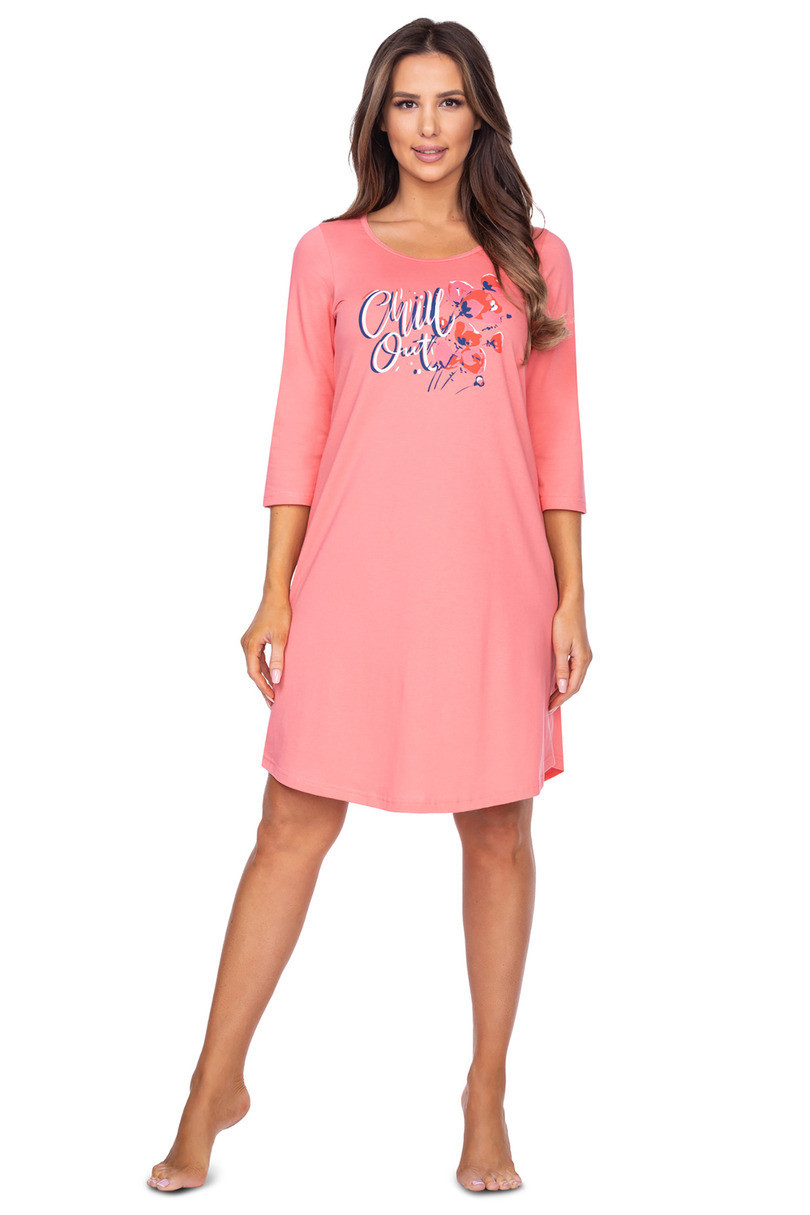 Dámská noční košile 087 růžová - Regina M