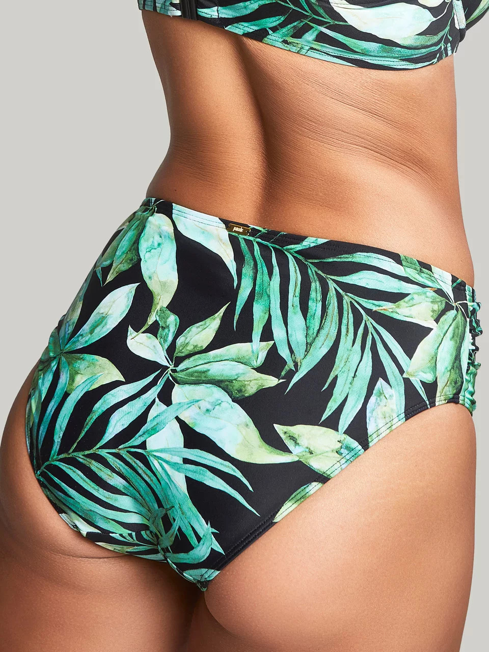 Dámské plavkové kalhotky Bali Midi Brief SW1646 zelené s potiskem - Panache 44 (obrázek 4)
