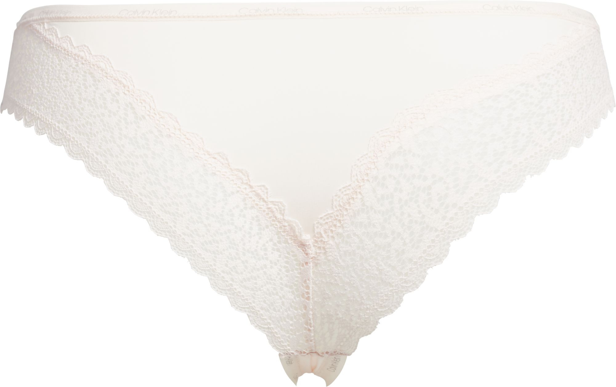 Dámské kalhotky brazilky 000QF5152E 2NT světle růžová - Calvin Klein M