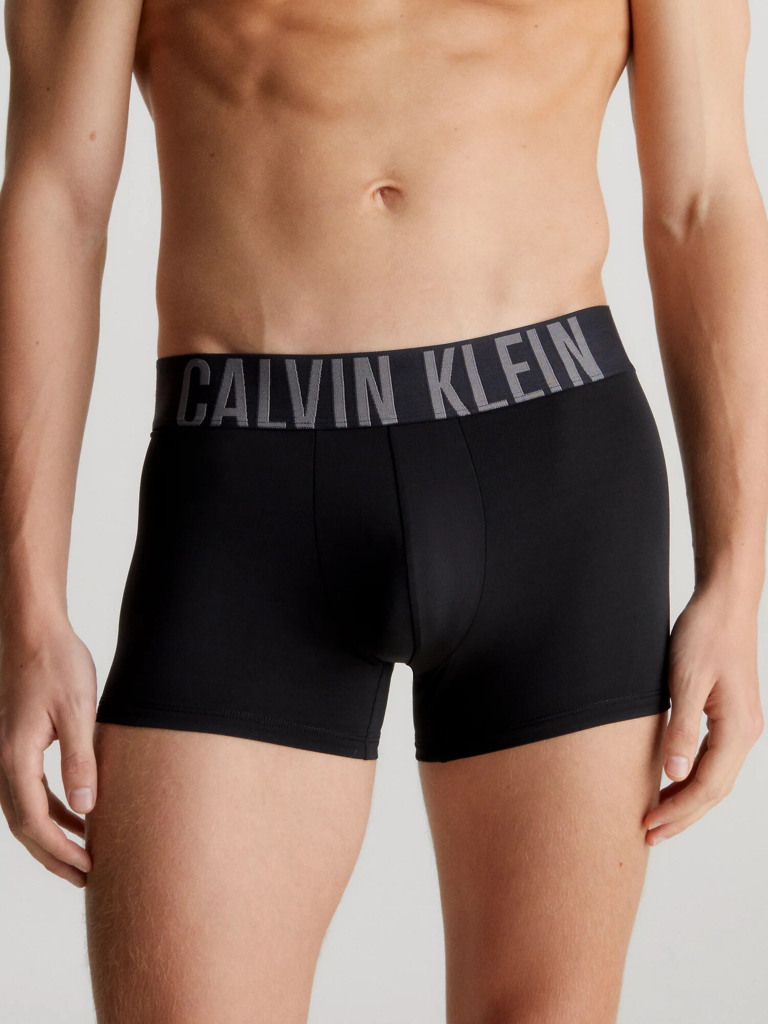 Pánské boxerky 000NB3775A MEZ černé - Calvin Klein XL