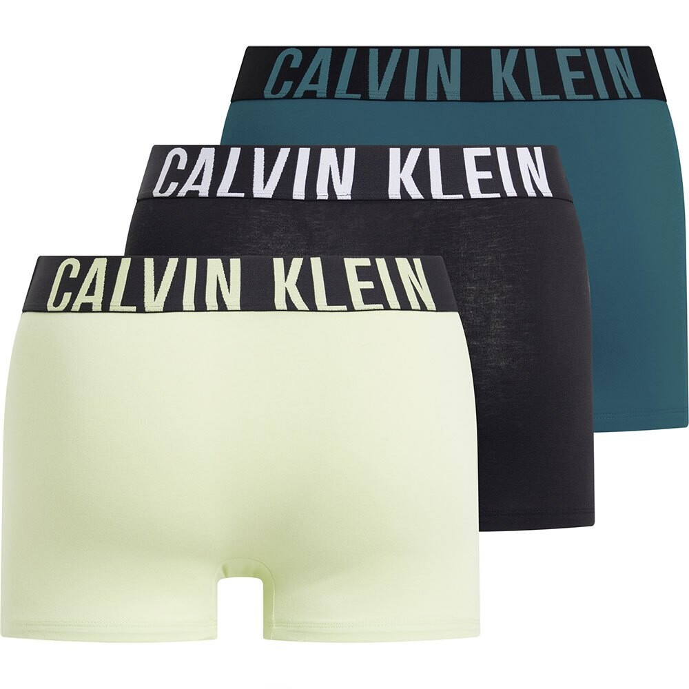 Levně Pánské boxerky 3Pack 000NB3608A OG5 vícebarevné - Calvin Klein L