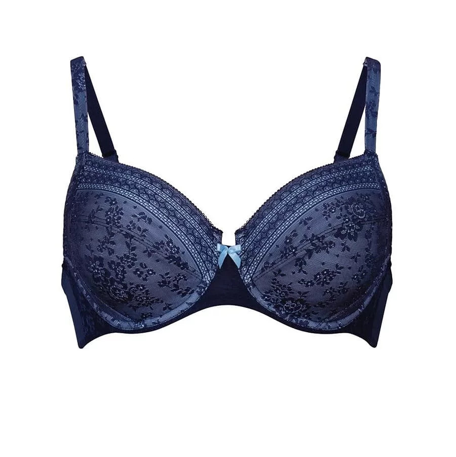 Dámská podprsenka s kosticí Fleur 5653 380 Maritim blue - Anita tmavě modrá 75H (obrázek 6)
