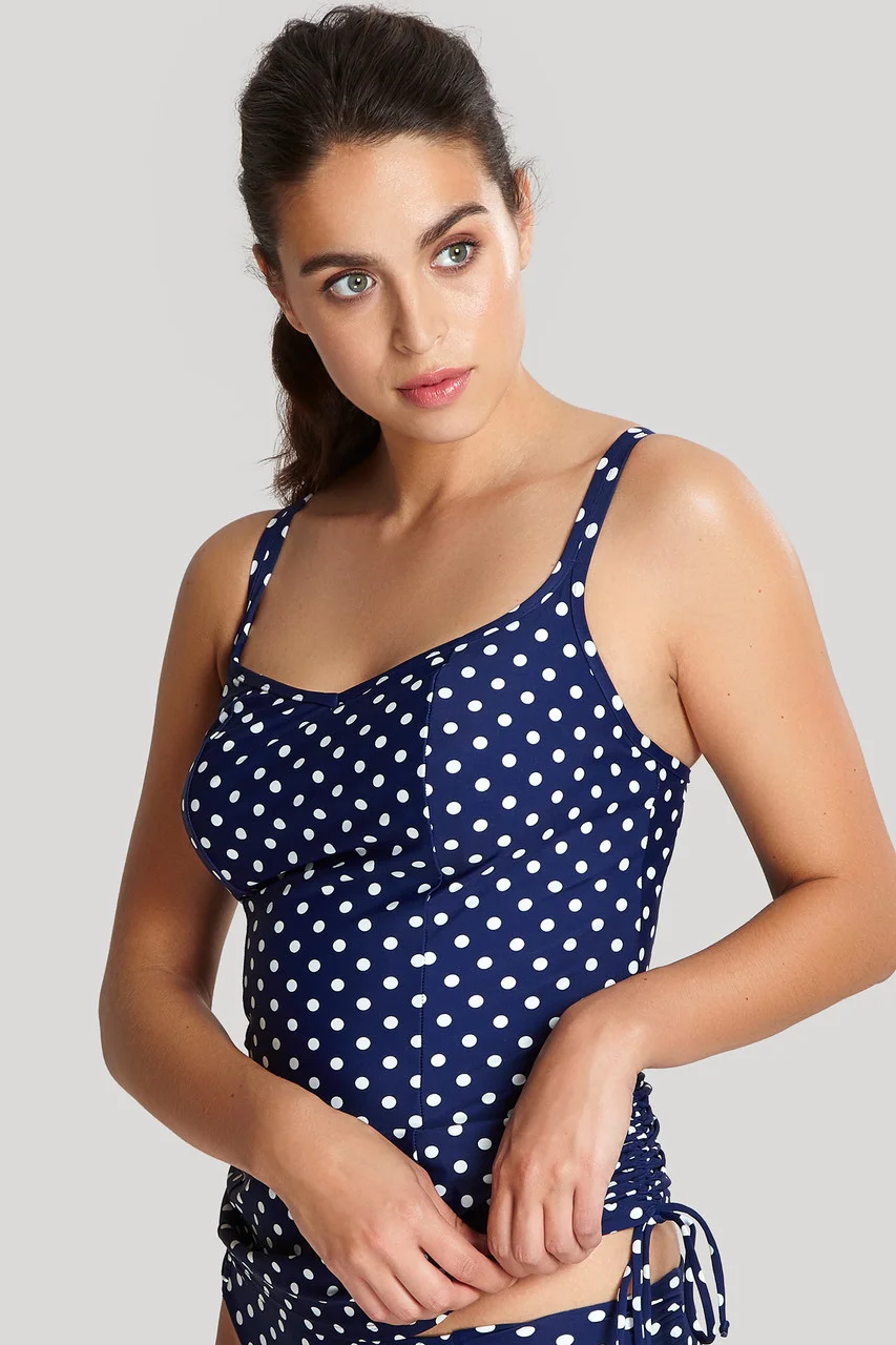 Vrchní díl plavek Swimwear Anya Spot Balconnet Tankini navy/ivory SW1011 - Panache 75D (obrázek 6)