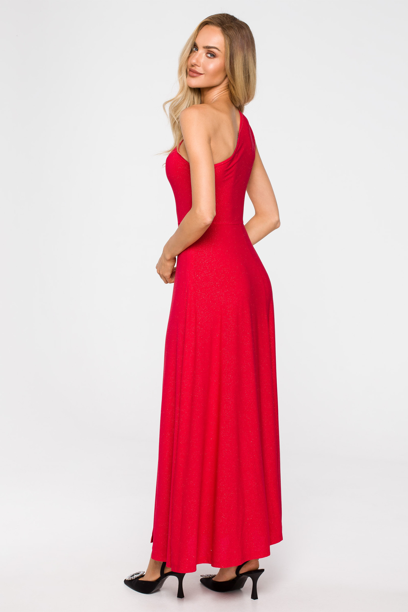 Dámské šaty M718 červené - Made Of Emotion L