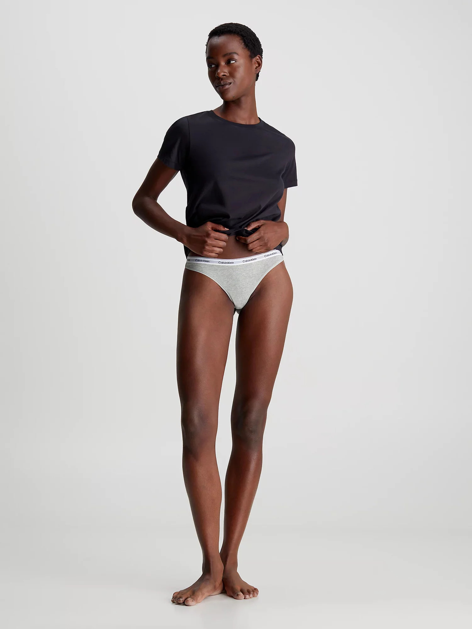 Dámská tanga 3Pack 000QD5209E NP4 vícebarevné - Calvin Klein L (obrázek 5)