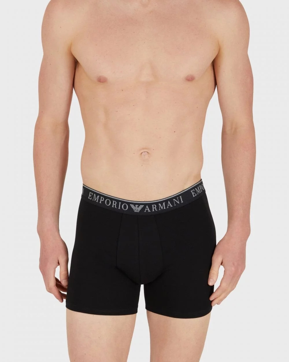 Pánské boxerky 2Pack 111912 4R720 černošedé - Emporio Armani L (obrázek 5)