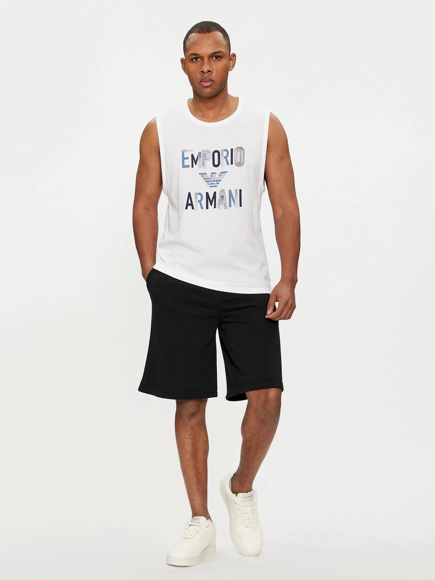 Pánské tílko 211800 4R468 18411 bílé - Emporio Armani L (obrázek 6)