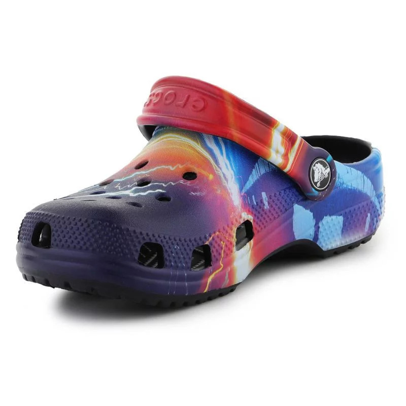 Unisex juniorská obuv s podrážkou Jr 208457-4LF Dark blue mix - Crocs 36-37 tmavě modrá-mix