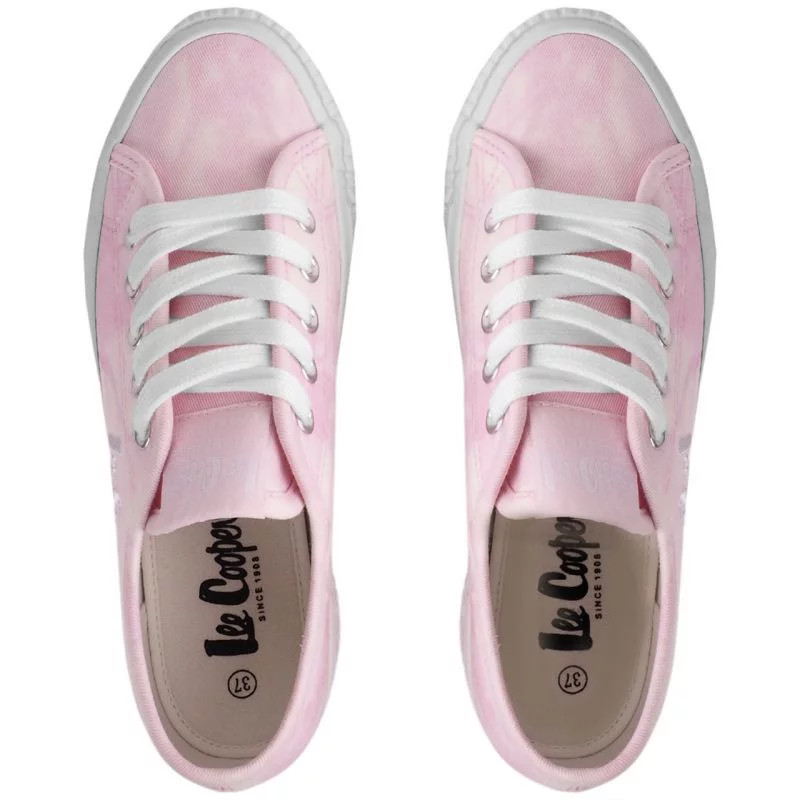 Dámske W LCW-23-31-1781LA Light Pink with White - Lee Cooper 40 sv.růžová-bílá