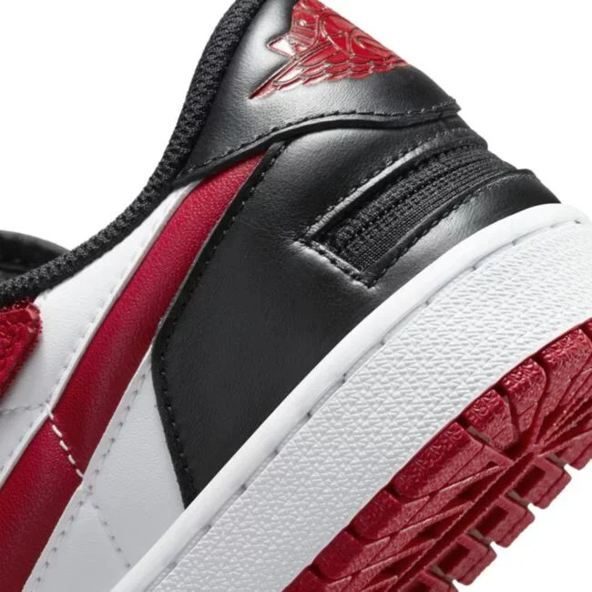 Pánské sportovní boty Air Jordan 1 Low FlyEase M DM1206-163 Červeno-bílá s černou - Nike červená-bílá 46 (obrázek 9)