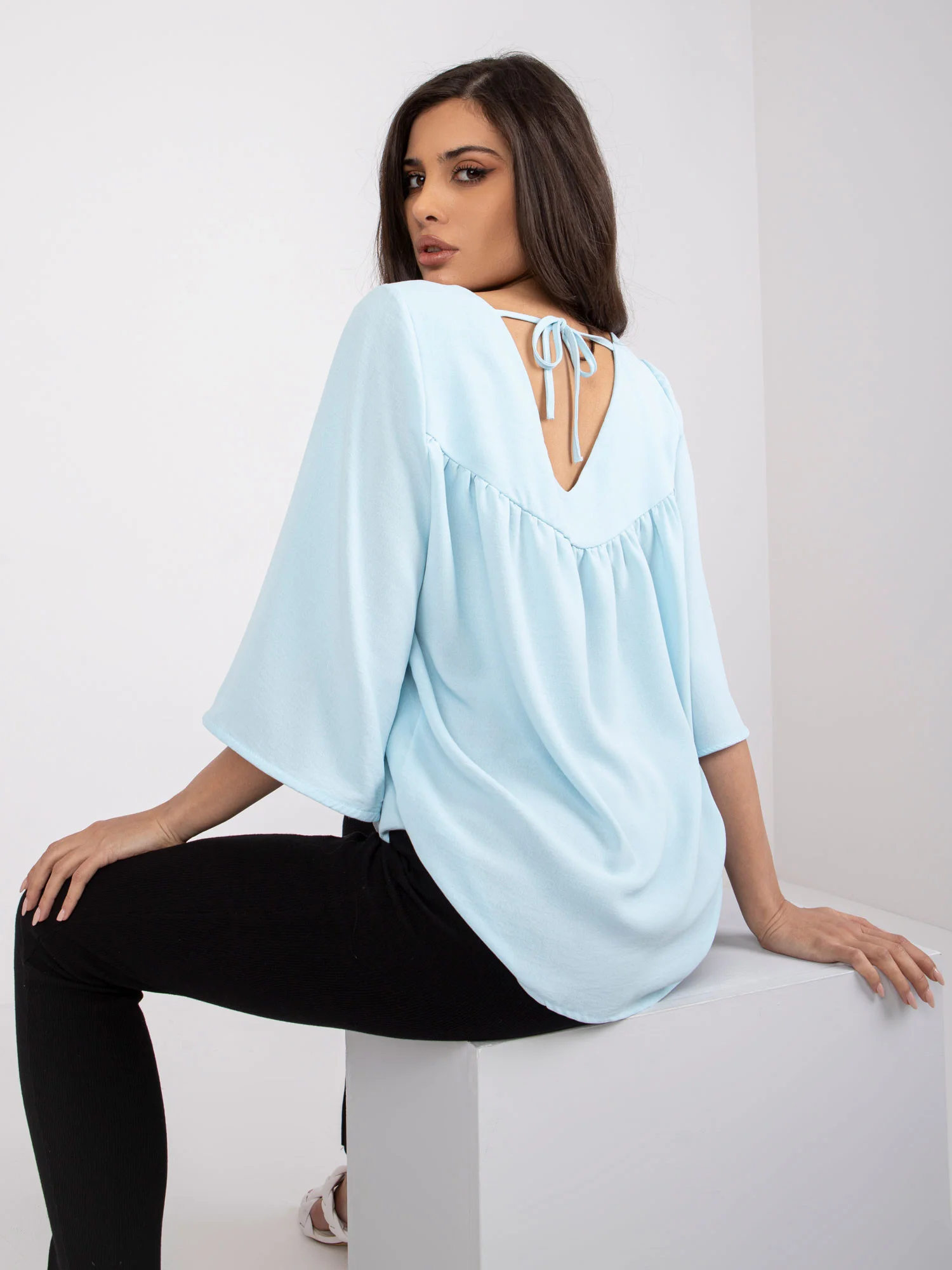 Halenka 1701.29P světle modrá - FPrice L/XL (obrázek 3)