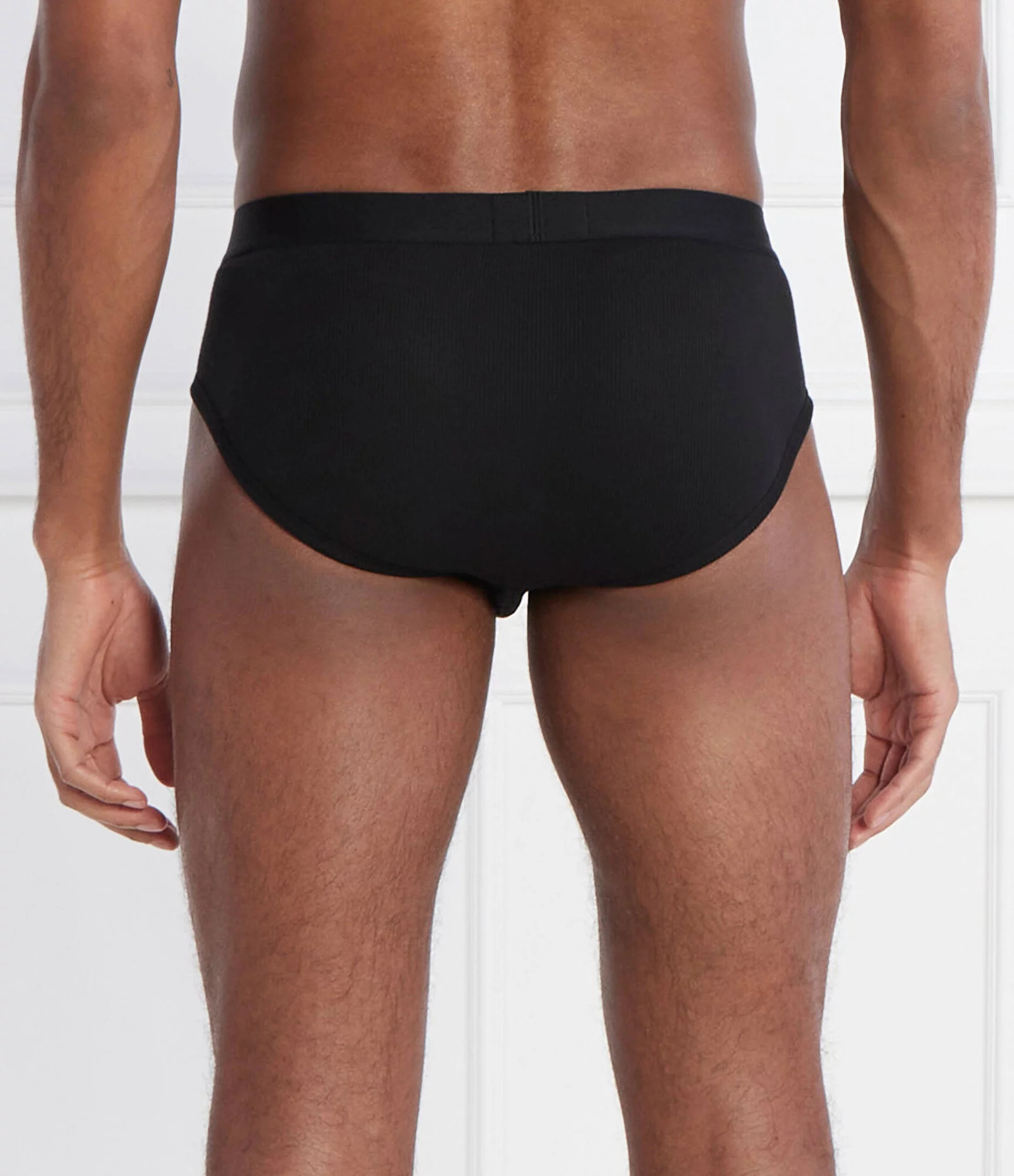 Pánské slipy 2Pack 112079 4R502 07320 černé - Emporio Armani L (obrázek 3)