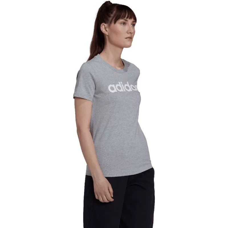 Dánské tričko W HL2053 šedé - Adidas L (obrázek 4)