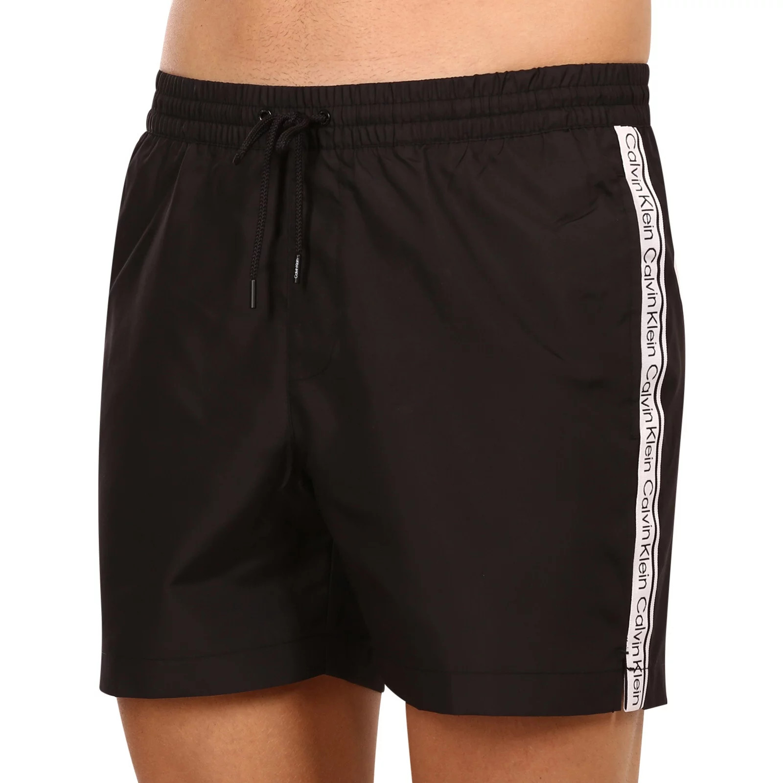 Pánské plavky KM0KM00741 BEH černé - Calvin Klein 3XL
