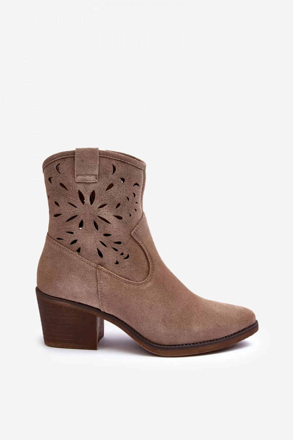 Boty na podpatku SN622-20 hnědé - Step in style 36 (obrázek 3)