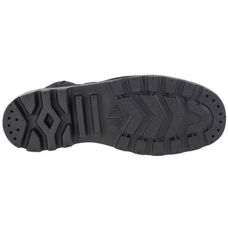 Unisex kotníkové boty Pampa Hi Army 78583-008-M Černá - Palladium černá 43 (obrázek 4)
