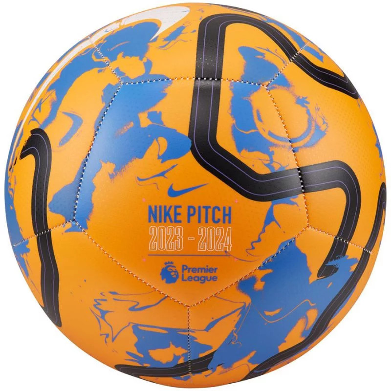 SPORT Fotbalový mič Premier League FB2987 870 Oranžová mix - Nike oranžová - modrá 5 (obrázek 4)