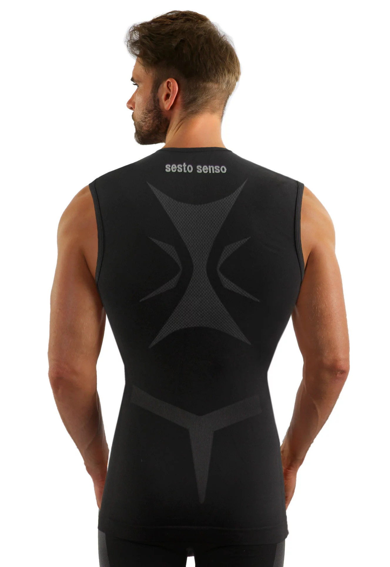 Thermo Tílko CL38 černé - Sesto Senso  XXL/XXXL (obrázek 7)