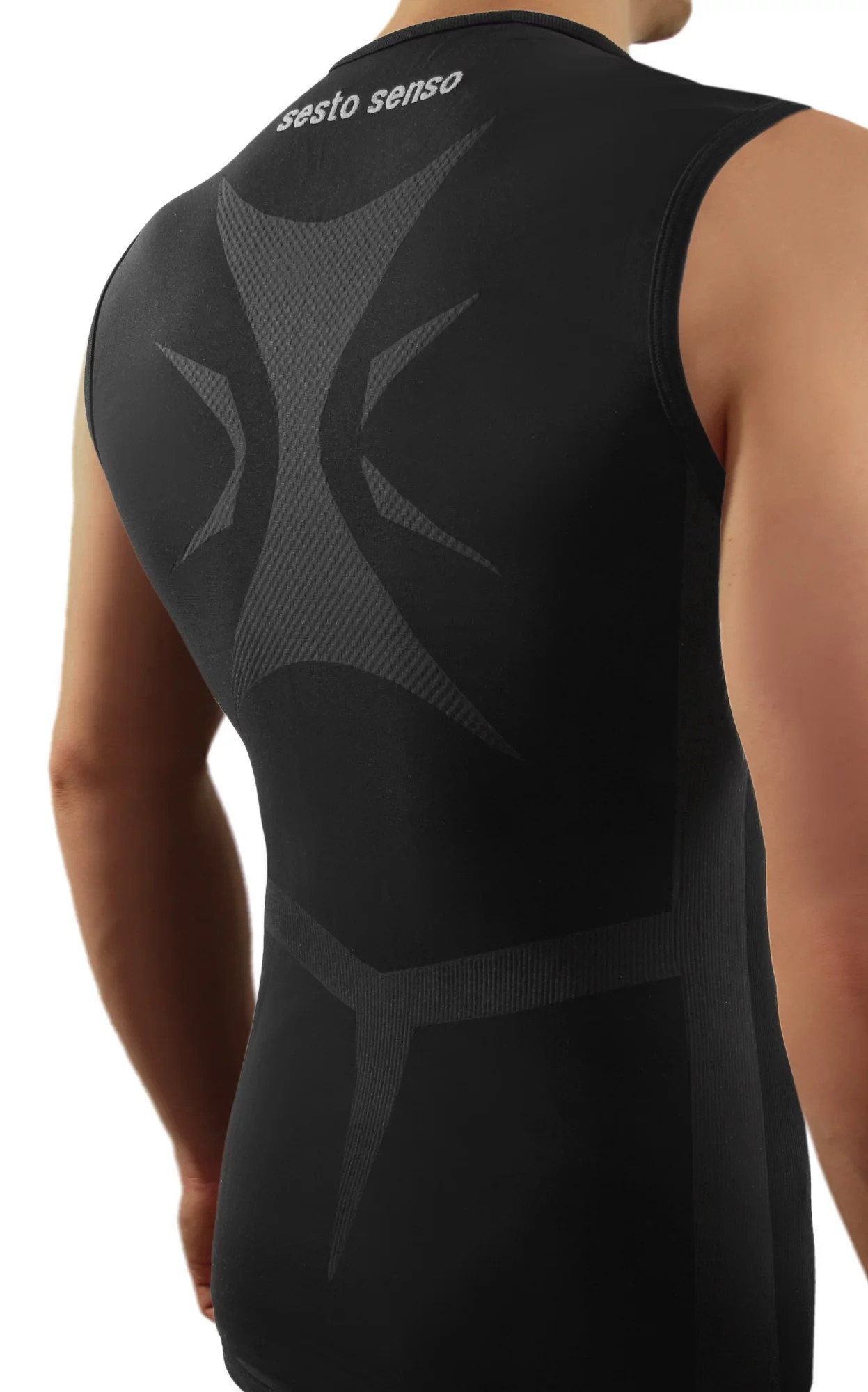 Thermo Tílko CL38 černé - Sesto Senso  XXL/XXXL (obrázek 3)