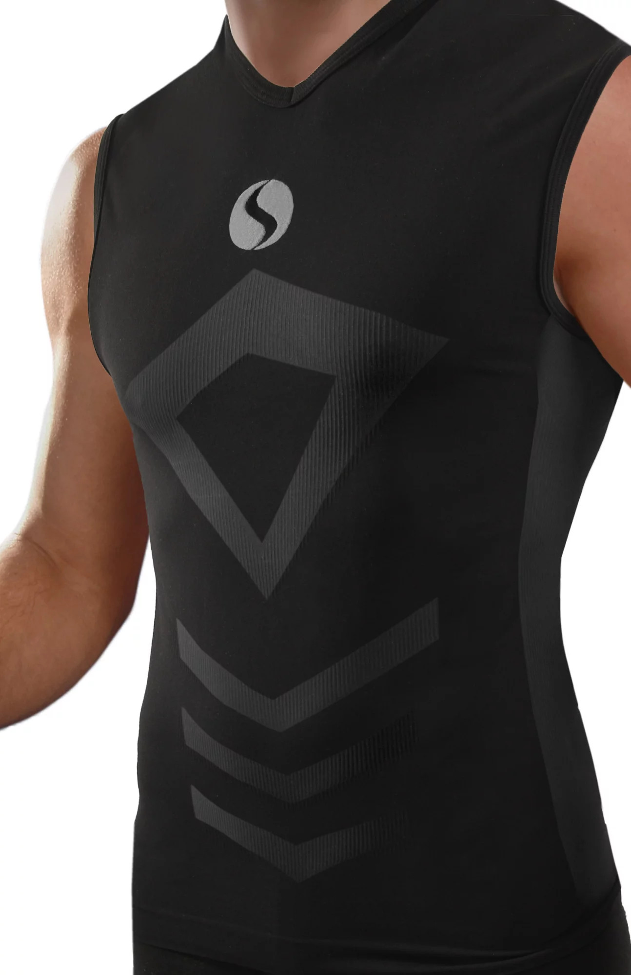 Thermo Tílko CL38 černé - Sesto Senso  XXL/XXXL (obrázek 4)
