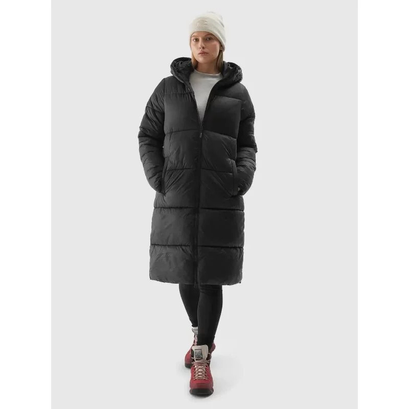 Dámská dlouhá bunda W 4FWAW24TDJAF475-20S černá - 4F XL (obrázek 4)