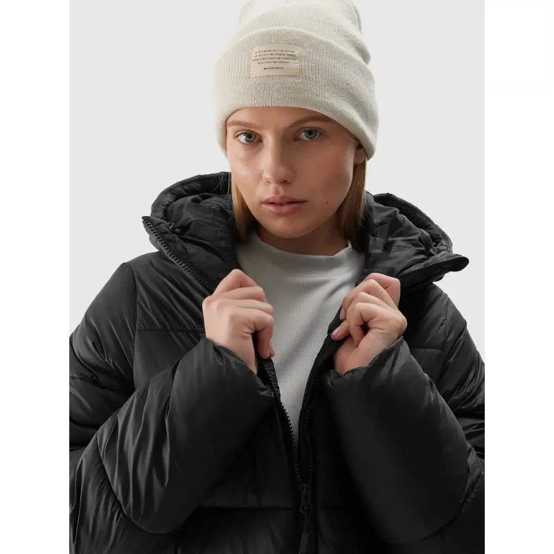 Dámská dlouhá bunda W 4FWAW24TDJAF475-20S černá - 4F XL (obrázek 5)