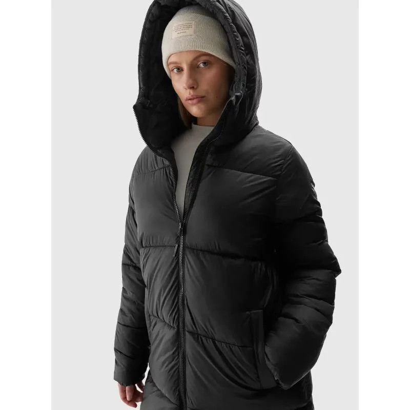 Dámská dlouhá bunda W 4FWAW24TDJAF475-20S černá - 4F XL (obrázek 3)