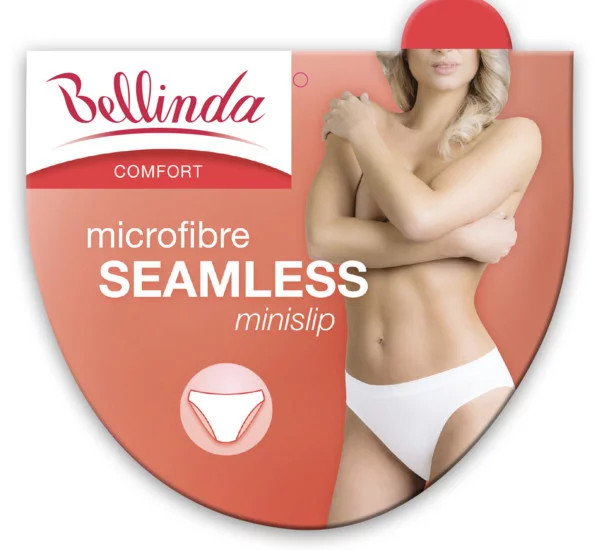 Dámske nohavičky SEAMLESS MINISLIP White - BELLINDA S/M bílá