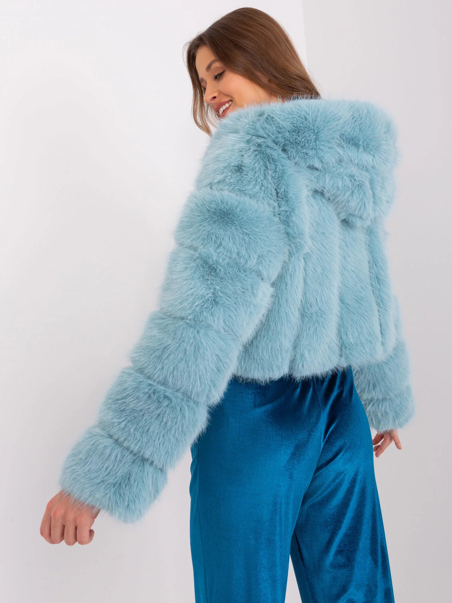 Dámská bunda AT KR 2378.97P světle modrá - FPrice L/XL (obrázek 3)