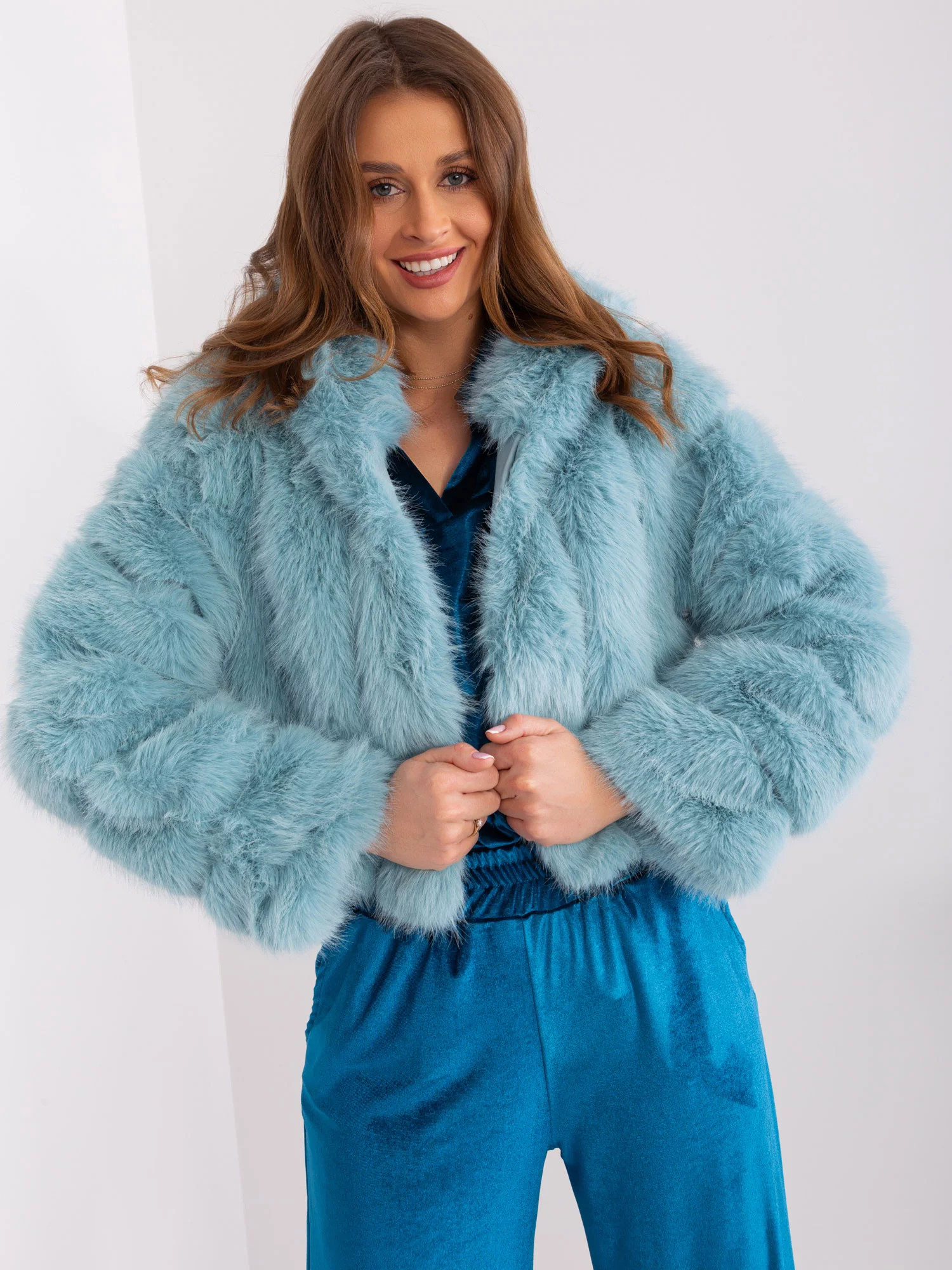 Dámská bunda AT KR 2378.97P světle modrá - FPrice L/XL (obrázek 5)