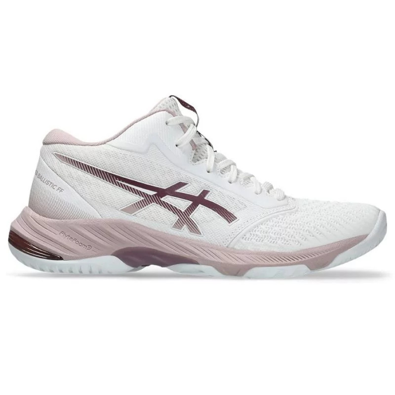 Sportovní dámské boty Netburner Ballistic FF MT 3 W 1052A070108 Bílá s fialkovou - Asics bílá s fialovou 42 (obrázek 6)