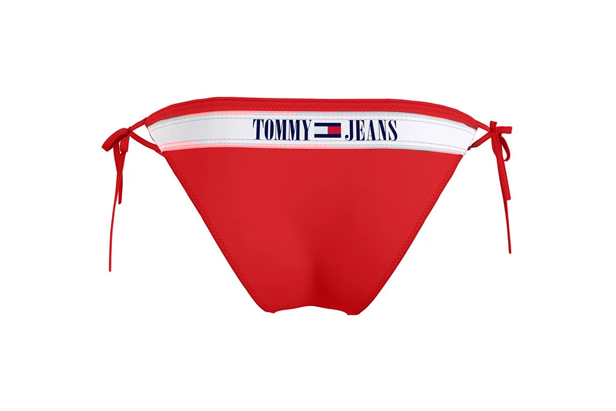 Dámské plavky Bikini UW0UW04588-XNL červené - Tommy Hilfiger M